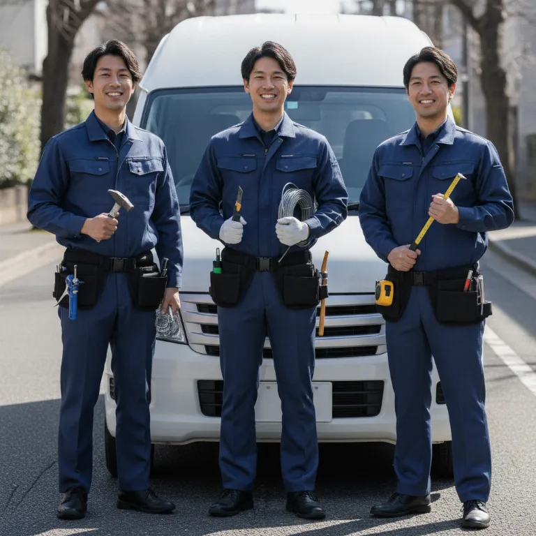 幸手市での作業